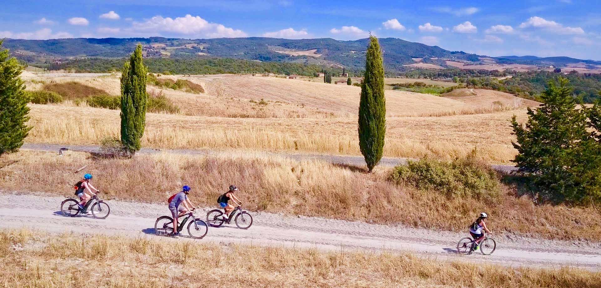 Tuscany Bike Tours | E-bike Rental | Food and Wine Experiences