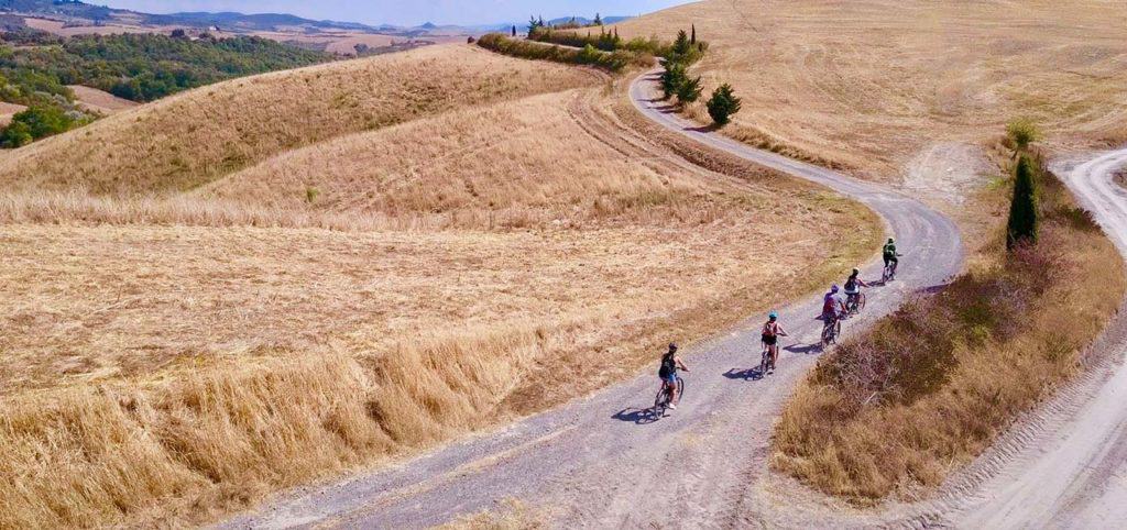 High views - Biking Tuscany Tour