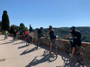 Tuscany bike tour - Volterra wine cellar experience