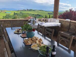 Tuscany bike tour - Volterra wine cellar experience